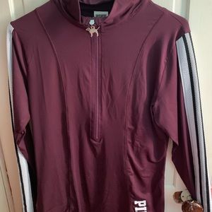 VS PINK Quarter Zip Hoodie